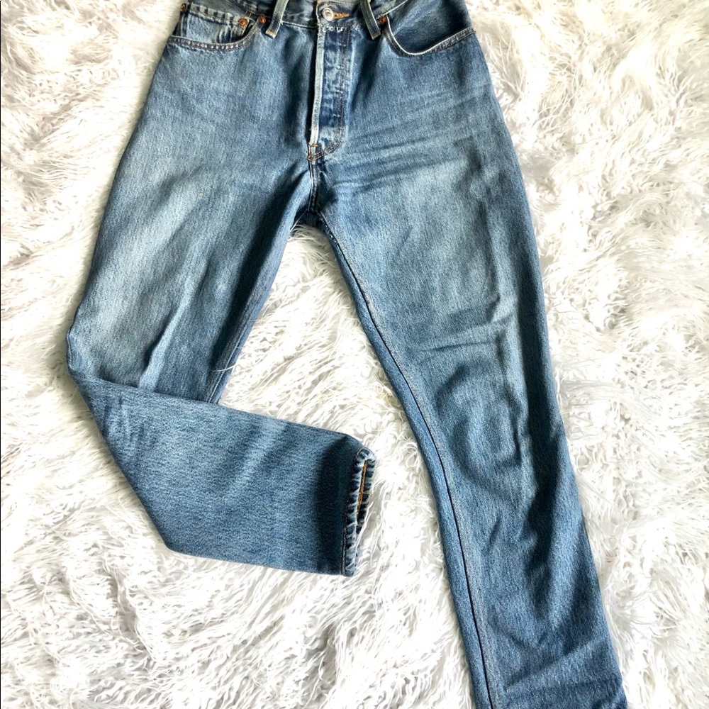 Re/Done Levi’s Ultra High Rise Ankle Crop